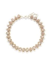 J.Crew | White Flower Stone Necklace | Lyst