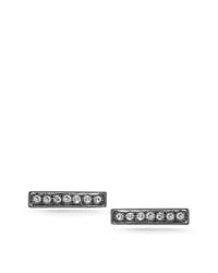 Dana Rebecca | Black Sylvie White Diamond Studs | Lyst