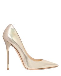 Jimmy Choo | Metallic 120mm Anouk Etched Leather Pumps | Lyst