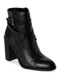 Vince Camuto | Black Vc John Camuto Cala – Round-toe Bootie | Lyst