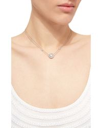 Renee Lewis | One Of A Kind Platinum 18K White Gold, Diamonds And Natural Pearl Necklace | Lyst