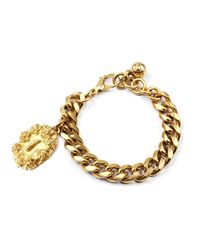 Lulu Frost - Metallic Victorian Plaza Charm Number Bracelet #1 - Lyst