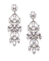 Adriana Orsini | Metallic Lavish Tiered Chandelier Earrings | Lyst