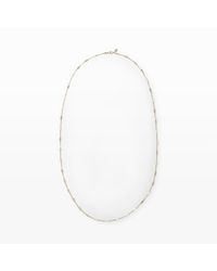 Club Monaco | Metallic Bezel Sparkle Necklace | Lyst