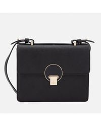 Vivienne Westwood Black Small Opio Crossbody Bag