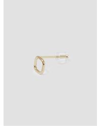 Helena Rohner - Metallic 18k Gold Square Stud - Lyst