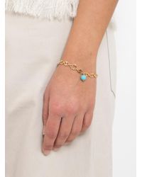 Helena Rohner - Multicolor Oval Link Bracelet With Stone Bead - Lyst