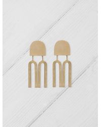 Quarry - Metallic Lautner Earrings - Lyst