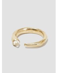 Odette New York | Metallic Moonstone Metis Ring | Lyst