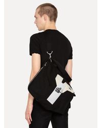 Rick Owens Drkshdw - Black Borsa Bucket Patch for Men - Lyst