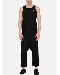 Boris Bidjan Saberi 11 - Black Overalls for Men - Lyst