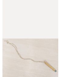 Parts Of 4 - Multicolor Usb Necklace Matte Brass - Lyst