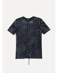 Lost & Found - Black Ss Old Metallic Short Sleeve T-shirt for Men - Lyst