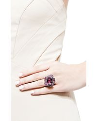 Wendy Yue | Red Butterfly and Flower Cocktail Ring | Lyst