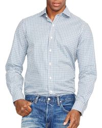 Ralph Lauren | Green Polo Plaid Oxford Shirt for Men | Lyst