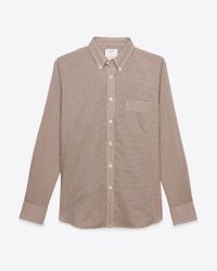 Billy Reid - Brown Holt Shirt for Men - Lyst