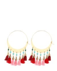 Isabel Marant | Red Mild Hoop Earrings | Lyst