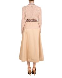 Dorothee Schumacher - Natural Translucent Glow Cardigan V-neck 1/1 - Lyst