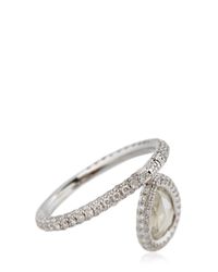 Nina Runsdorf | Metallic Diamond Flip Ring | Lyst