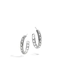 John Hardy | Metallic Legends Naga Medium Hoop Earrings | Lyst