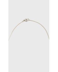 Wwake | Metallic Arc Necklace | Lyst