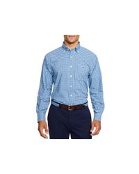 Vineyard Vines | Blue Tucker Bradey Gingham Slim Fit Button Down Shirt for Men | Lyst