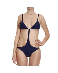 Emporio Armani | Blue Giorgio Armani Women's Swimwear | Lyst