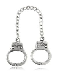 DSquared² | Metallic Metal Handcuffs Bracelet | Lyst