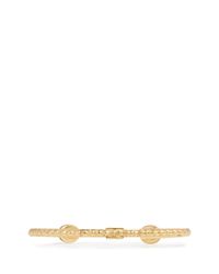 Ela Stone | Brown 'simone' Oval Stone Stud Cuff | Lyst