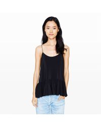 Club Monaco | Black Benicia Silk Camisole | Lyst