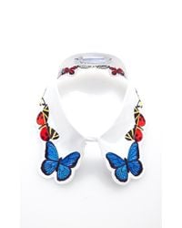 Vivetta | White Embroidered Fauna Collar | Lyst
