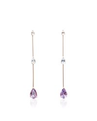 Mateo | Metallic Dew Droplets Earrings | Lyst