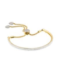 Monica Vinader | Metallic Fiji Full Diamond Bracelet | Lyst