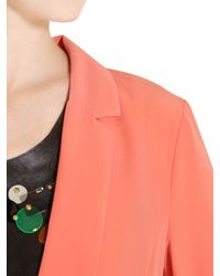 Space Style Concept | Pink Techno Satin Deconstructed Jacket | Lyst