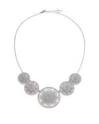 Adriana Orsini | Metallic Radiance Pavé Crystal Starburst Multi-pendant Necklace | Lyst