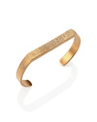 Kelly Wearstler | Metallic Sial Cuff Bracelet | Lyst