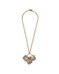 Lulu Frost | Metallic Cactus Flower Pendant | Lyst
