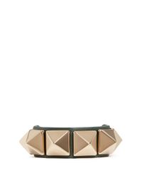 Valentino | Purple 'rockstud' Macro Leather Bracelet | Lyst
