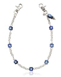 Lardini | Metallic Flowers Beads & Metal Pocket Chain | Lyst