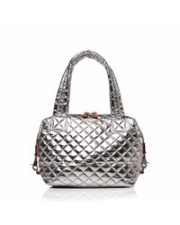 MZ Wallace | Metallic Chrome Oxford Medium Sutton | Lyst