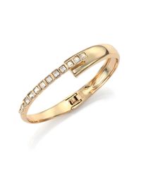 Alexis Bittar | Metallic Miss Havisham Mosaic Crystal Overlapping Bangle Bracelet | Lyst