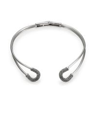 Giles & Brother | Metallic Cortina Pavé Crystal Collar Necklace | Lyst