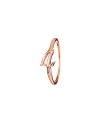 Lulu Frost - Pink Code Number 14Kt Rose Gold #4 Ring - Lyst