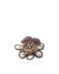 Wendy Yue | Yellow One Of A Kind Opal Flower Ring | Lyst