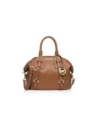 MICHAEL Michael Kors | Brown Medium Belted Bedford Satchel | Lyst