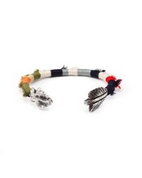 Lulu Frost | Multicolor *new* G. Frost Wrapped Arrowhead Cuff Multi for Men | Lyst