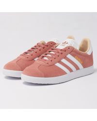 Adidas Originals Pink Gazelle W Sneaker Ashpea/ftwwht/linen