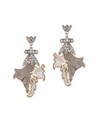 Lulu Frost - Metallic Nightshade Statement Earring - Lyst