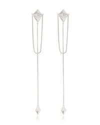 Lara Bohinc | Metallic Fauna Chain Earrings | Lyst