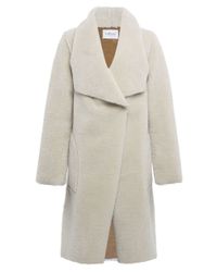 Velvet By Graham & Spencer Natural Tangy Faux Fur Coat